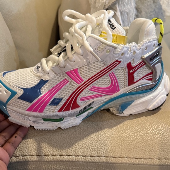 Balenciaga Multicolor Athletic Shoes - Picture 1 of 6